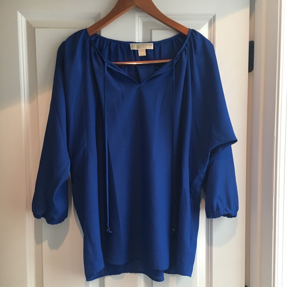 ⭐️SALE! Michael Kors Blue-tiful Blouse